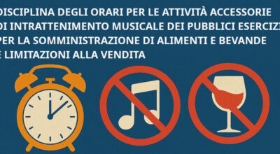 DISCIPLINA ORARI MUSICA